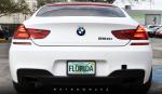 BMW 650i Gran Coupe Matte White by MetroWrapz 2017 года